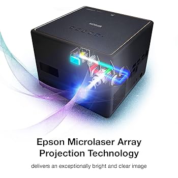 EPSON EF-12 LCDプロジェクター EpiqVision Mini EF12 Smart Streaming Laser Projector